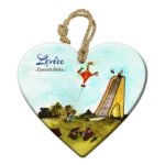 Závesné srdce Levice