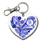 Drevená kľúčenka