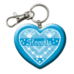 Drevená kľúčenka