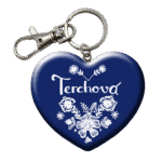 Drevená kľúčenka