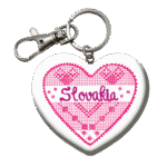 Drevená kľúčenka