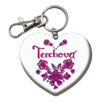 Drevená kľúčenka