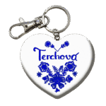 Drevená kľúčenka