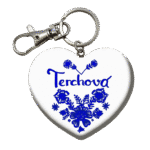 Drevená kľúčenka