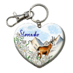 Drevená kľúčenka