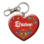 Drevená kľúčenka