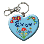 Drevená kľúčenka