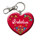 Drevená kľúčenka