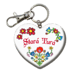 Drevená kľúčenka