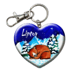 Drevená kľúčenka