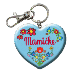 Drevená kľúčenka