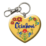 Drevená kľúčenka