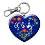 Drevená kľúčenka