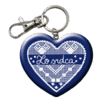 Drevená kľúčenka