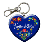 Drevená kľúčenka