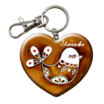 Drevená kľúčenka