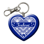 Drevená kľúčenka