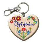 Drevená kľúčenka