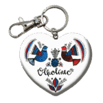 Drevená kľúčenka