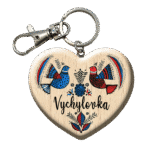 Drevená kľúčenka