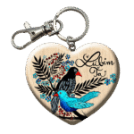 Drevená kľúčenka