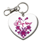 Drevená kľúčenka