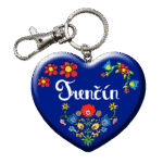 Drevená kľúčenka