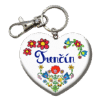 Drevená kľúčenka