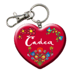 Drevená kľúčenka