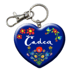 Drevená kľúčenka