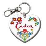 Drevená kľúčenka