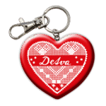 Drevená kľúčenka