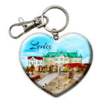 Drevená kľúčenka