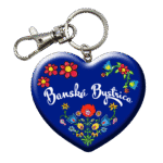 Drevená kľúčenka