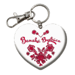 Drevená kľúčenka