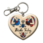 Drevená kľúčenka