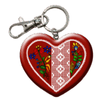 Drevená kľúčenka