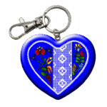 Drevená kľúčenka