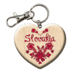 Drevená kľúčenka