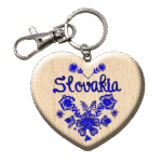 Drevená kľúčenka