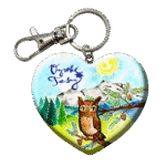 Drevená kľúčenka