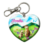 Drevená kľúčenka