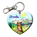 Drevená kľúčenka