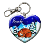 Drevená kľúčenka