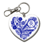 Drevená kľúčenka