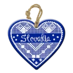 Závesné srdiečka Slovakia