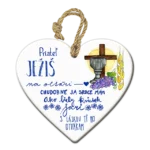 Závesné srdce - Priateľ Ježiš na oltári