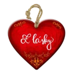 Drevené srdiečko – Z lásky