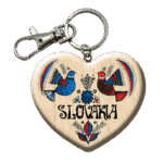 Drevená kľúčenka