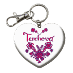 Drevená kľúčenka